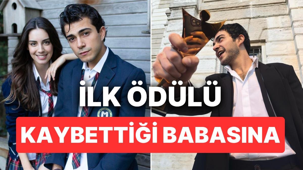 Kızılcık Şerbeti'nin Metehan'ı Rahimcan Kapkap Aldığı İlk Ödülü Kaybettiği Babasına Adadı 5 Kızılcık Şerbeti’nin Metehan’ı Rahimcan Kapkap Aldığı İlk Ödülü Kaybettiği Babasına Adadı
