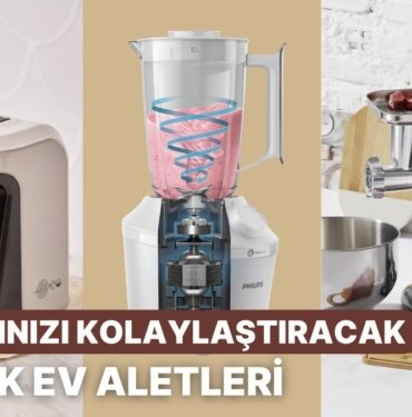 Evin Eksiklerini Tamamlamanın Tam Zamanı! Küçük Ev Aletleri İndiriminden İhtiyacınız Olan Ürünler