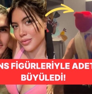 Galatasaray’ın İncisi Mauro Icardi Eşi Wanda Nara’nın Dansını İzlemelere Doyamadı!