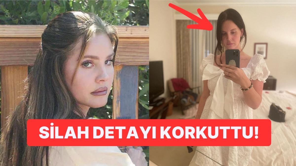 Ödül Kazanamayınca Elinde Silah ve Bihter Elbisesiyle Ayna Karşısına Geçen Lana Del Rey Endişelendirdi