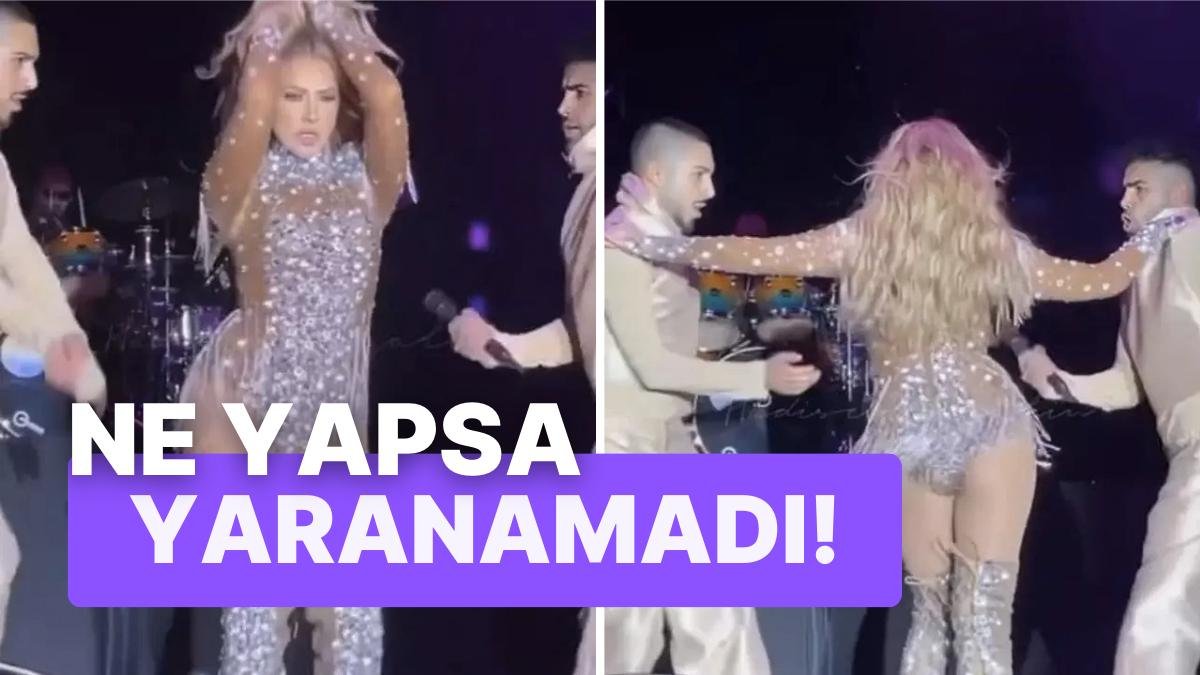 Hadise Konserinde Giydiği İddialı Kostümü ve Dans Performansı ile Fena Topa Tutuldu!