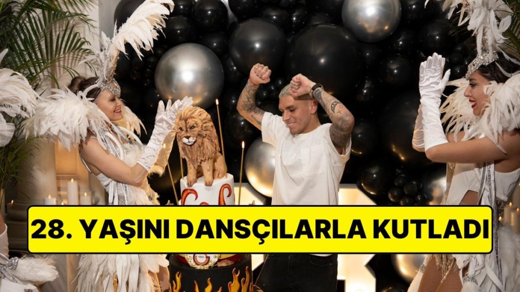 Galatasaray’ın Yıldızı Lucas Torreira Doğum Gününü Dansçılarla Kutladı