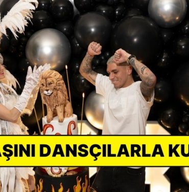Galatasaray’ın Yıldızı Lucas Torreira Doğum Gününü Dansçılarla Kutladı
