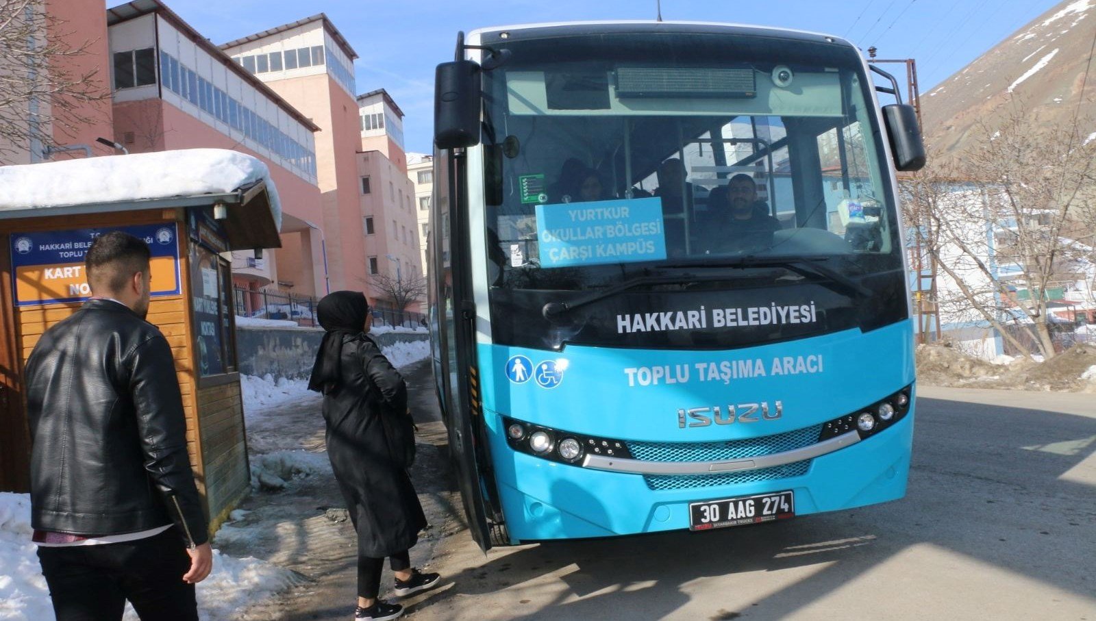 Hakkari’de ulaşım ücretsiz oldu