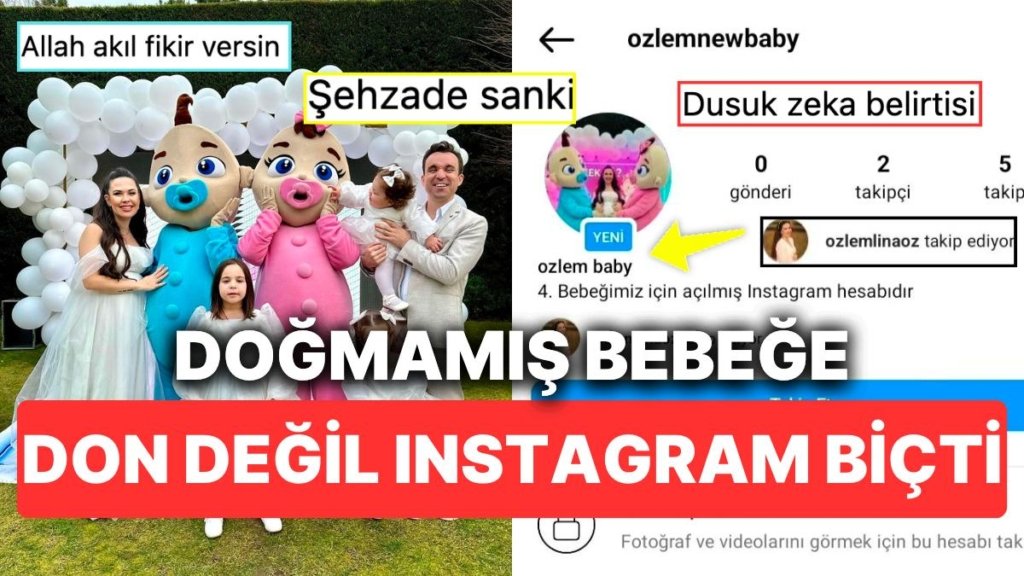 Doğmamış Bebeklerine Don Biçmek Yerine Instagram Hesabı Açan Tayyargiller Yine Sınırları Zorladı