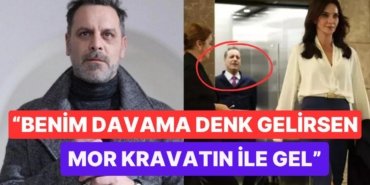 Dizinin Tanıtımında Mor Kravat Takan Ozan Güven’in Bir Mesaj Yolladığı İddia Edildi