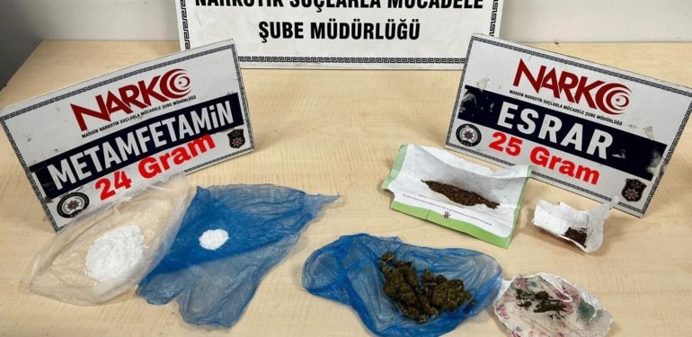 Mardin’de uyuşturucu operasyonu: 1 tutuklama