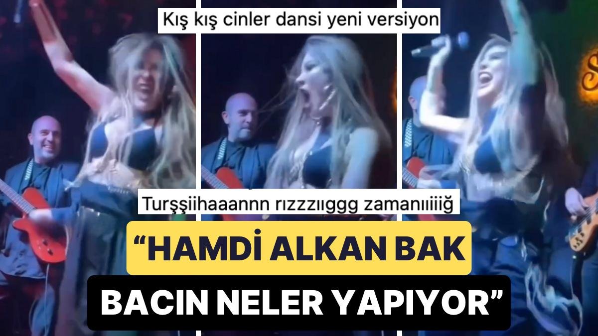 Şok Açıklamalarıyla Nam Salmış Selen Görgüzel’in Şarkı Söylerken Kendini Kaybettiği Anlar Dillere Fena Düştü!