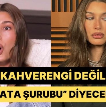 Saçlarını ‘Çikolata Şurubu’ Rengine Boyatan Hailey Bieber’ın Nasibi Zorlama Şekli Güldürdü