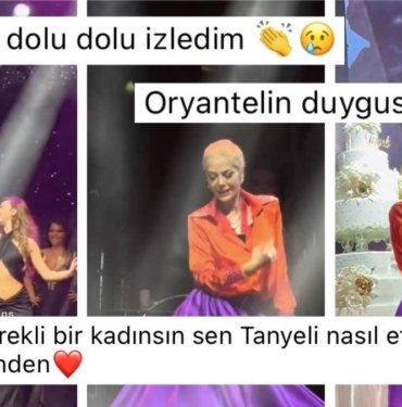 Tanyeli Kendisi İçin Düzenlenen Özel Gecede Didem Kınalı ile Karşılıklı Dans Ederek Duygusal Anlar Yaşattı!