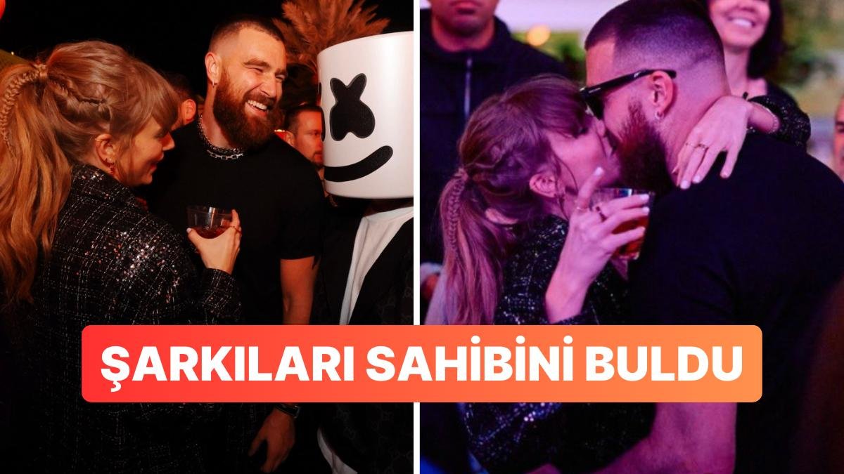 Taylor Swift Sevilen “Love Story” Şarkısını Biricik Sevgilisi Travis Kelce’in Gözlerinin İçine Bakarak Söyledi