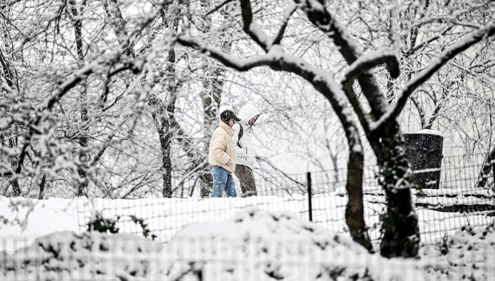 2022’den sonra ilk kez böyle oldu: New York’ta yoğun kar yağışı