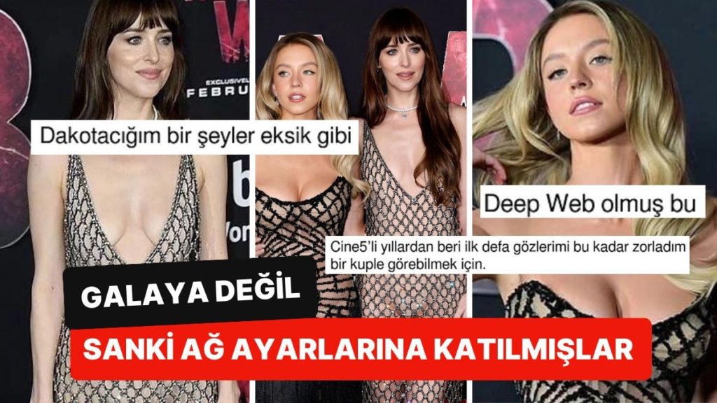 ‘Madame Web’ Galasına Katılan Oyuncuların Çıplak Gösteren Örümcek Ağlı Kıyafetleri Goygoycuların Ağına Takıldı