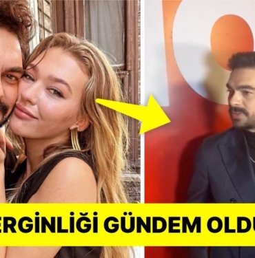 Halil İbrahim Ceyhan, Melisa Döngel ile İlgili Aşk Sorularından Sonra Gergin Tavırlarıyla Dikkat Çekti