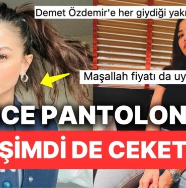Demet Özdemir’in Ceketinin Fiyatı Sizi Boş Duvara Karşı Uzun Bir Seyahate Çıkartacak