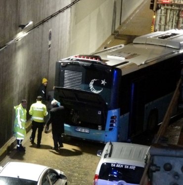 Can alan ve trafiğe kapatılan tünele göz göre göre girdi