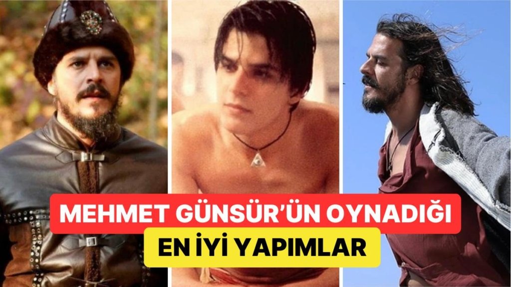 Kül, Muhteşem Yüzyıl ve Dahası! Oyunculuğuyla Gönlümüze Taht Kuran Mehmet Günsür’ün Rol Aldığı Dizi ve Filmler