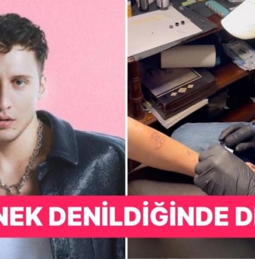 Sahnelerin Tozunu Attıran Edis Bu Sefer de Dövmeci Oldu, Arkadaşına Gülen Yüz Dövmesi Yaptığı Anları Paylaştı