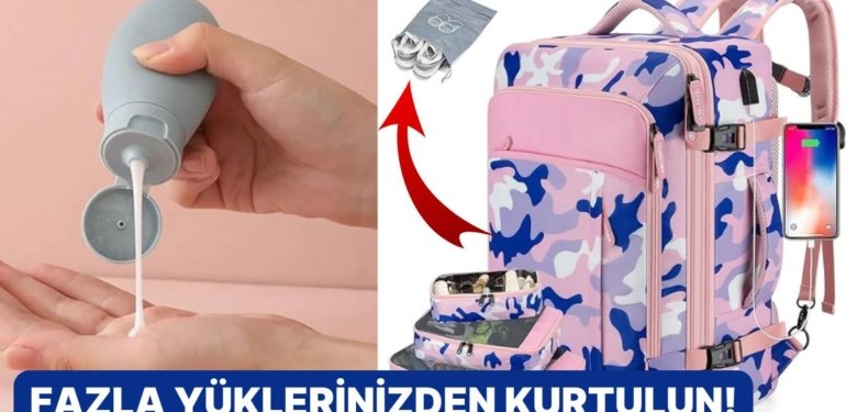 Bavul Taşıma Derdinden Kurtulup Tek Bir Çanta İle Seyahat Etmeyi Düşünenlerin Sahip Olması Gereken Ürünler