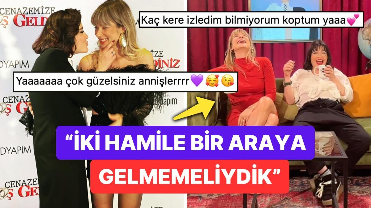 İki Hamile Oyuncu Gonca Vuslateri ve Müge Boz’un Hormonları Tavan Yapınca Olanlar Oldu!