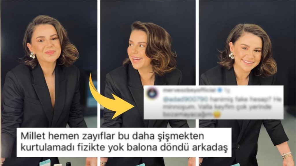 Merve Özbey Bir Takipçisinin Fotoğrafının Altına Yaptığı ‘Balona Döndü’ Yorumuna Bomba Bir Cevap Verdi!
