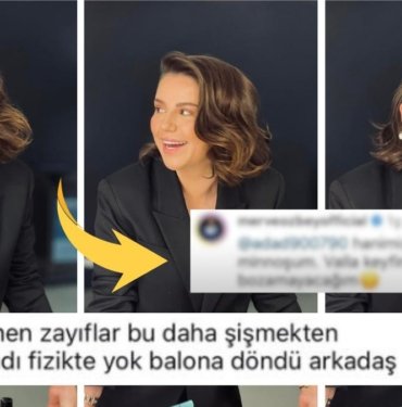 Merve Özbey Bir Takipçisinin Fotoğrafının Altına Yaptığı ‘Balona Döndü’ Yorumuna Bomba Bir Cevap Verdi!