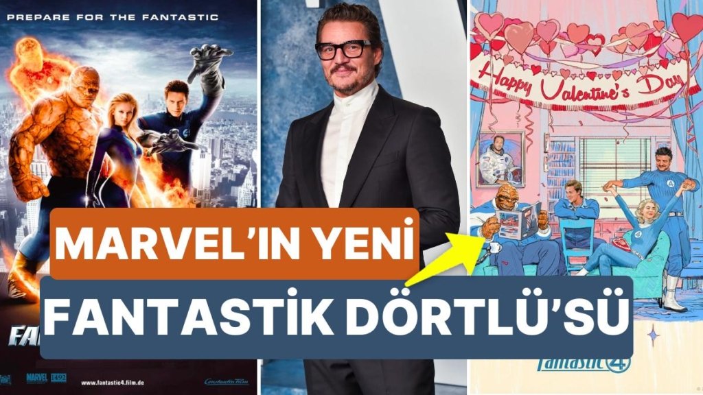 Marvel’dan Beklenen Fantastik Dörtlü Açıklaması Geldi! Marvel’ın ‘Fantastik Dörtlü’sü Belli Oldu!