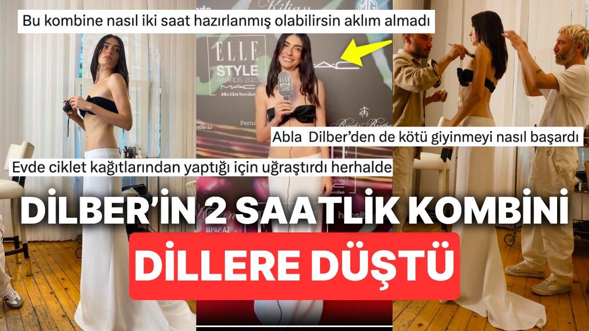 Hazar Ergüçlü’nün 2 Saat Uğraştığını Söylediği Kombini Topa Tutuldu