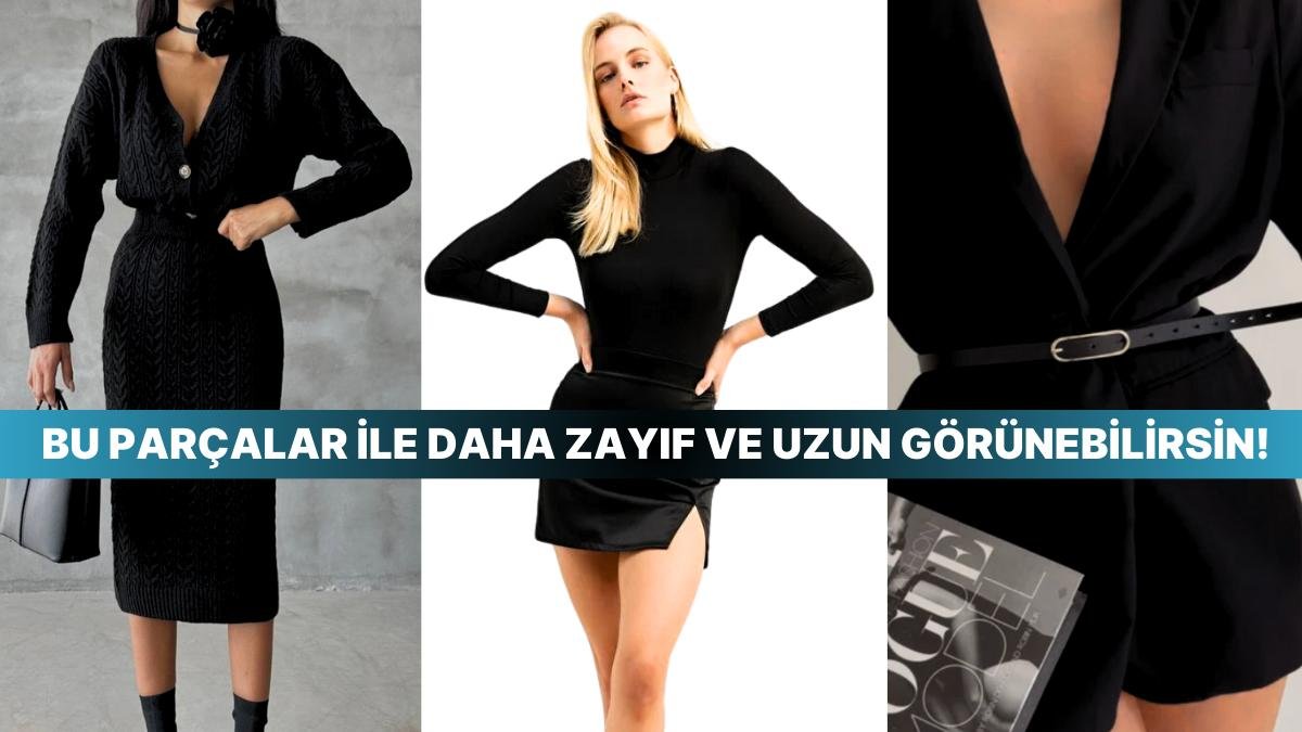 Gardırobundan Seçeceğin Doğru Parçalar İle Daha Zayıf ve Uzun Görüneceksin!