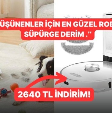 Ev Temizliğinde Kolaylık Sağlayan Ulteneic T10 Otomatik Çöp İstasyonlu Robot Süpürge’de İndirim Fırsatı!