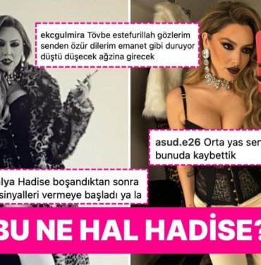 Leopar Kürkünü Takınan Hadise’nin Korsesinden Fırlayan Göğsü “Estetiğin de Bir Sınırı Olmalı” Dedirtti