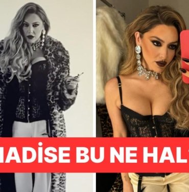 Leopar Kürkünü Takınan Hadise’nin Meme Dekoltesi “Estetiğin de Bir Sınırı Olmalı” Diye Düşündürttü