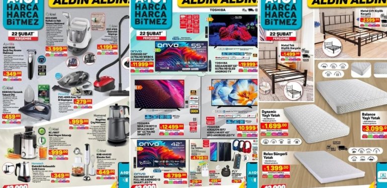 A101’e Koltuk ve Halı Yıkama Makinesi Geliyor! 22 Şubat 2024 A101 Aldın Aldın Kataloğu