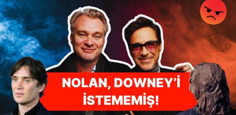 Şok Eden Gerçek: Christopher Nolan “Oppenheimer”dan Önce Robert Downey Jr.’a Rol Vermek İstememiş!