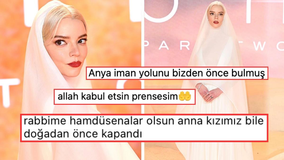 Anya Taylor-Joy “Dune 2” Filminin Galasına Katıldığı Kombinle “Kızılcık Şerbeti Sürpriz Konuk Oyuncu” Dedirtti