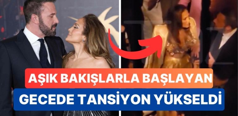 Son Zamanların En Huzursuz Çifti Jennifer Lopez ve Ben Affleck Sevgililer Gününde Bile Gerginliklerini Aşamadı