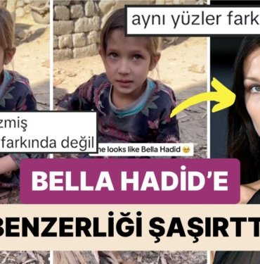 Bella Hadid’den Daha Bella Hadid! 6 Yaşındaki Afgan Kızın Bella Hadid’e Benzerliği Görenleri Şaşkına Çevirdi