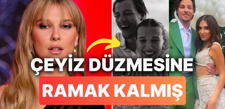 Gözlerimizin Önünde Büyüyen 19 Yaşındaki Stranger Things Yıldızı Millie Bobby Brown Düğün Alışverişinde!