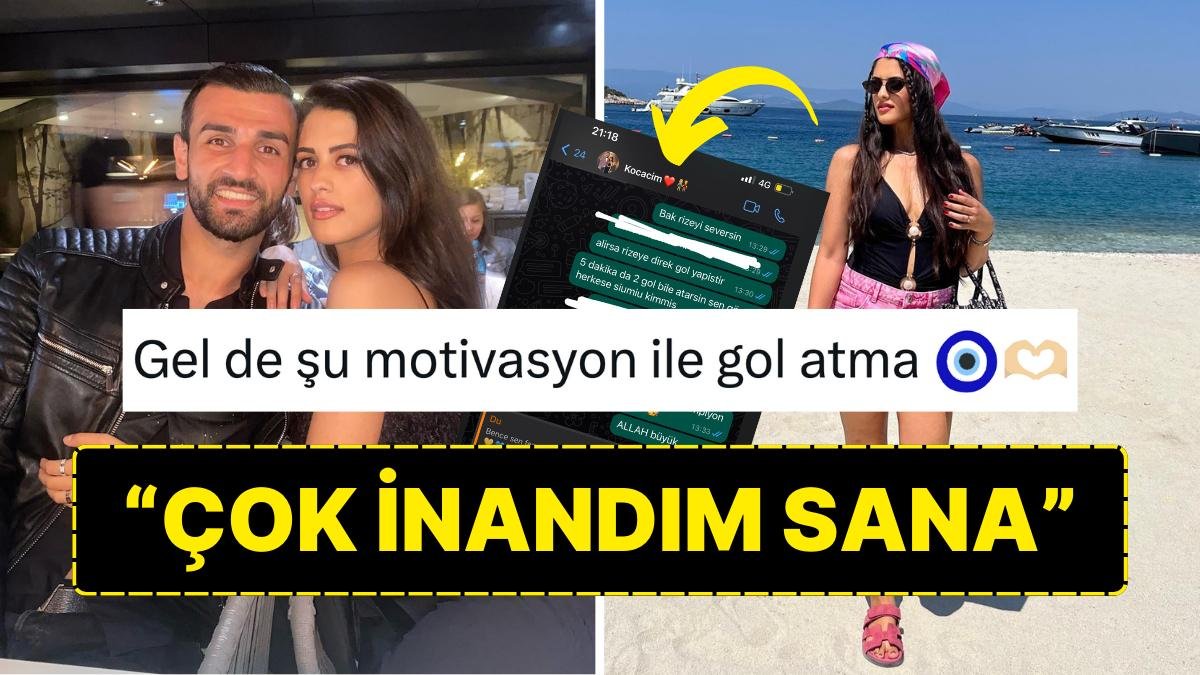 Serdar Dursun’un Eşi Yasemin’in Gol Sevincinde Attığı Çığlık ve Romantik Mesajı Size “Aşk Budur” Dedirtecek