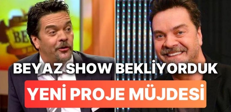 Beyaz Show ile Dönmesini Beklediğimiz Beyazıt Öztürk’ten Anlamlı Proje!