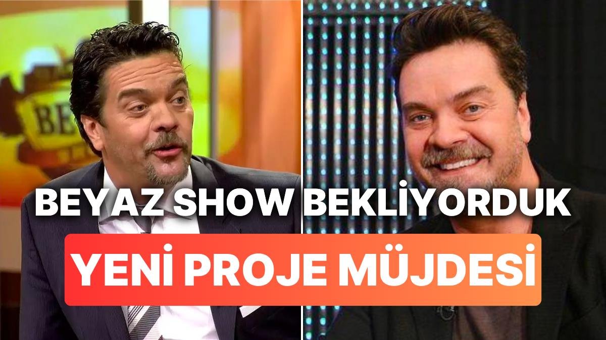 Beyaz Show ile Dönmesini Beklediğimiz Beyazıt Öztürk’ten Anlamlı Proje!