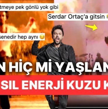 Kıpır Kıpır Enerjisiyle Konserde Kuzu Kuzu Dansı Yapan Tarkan’ın 51 Yaşında Olduğunu Söylemek Bin Şahit İster
