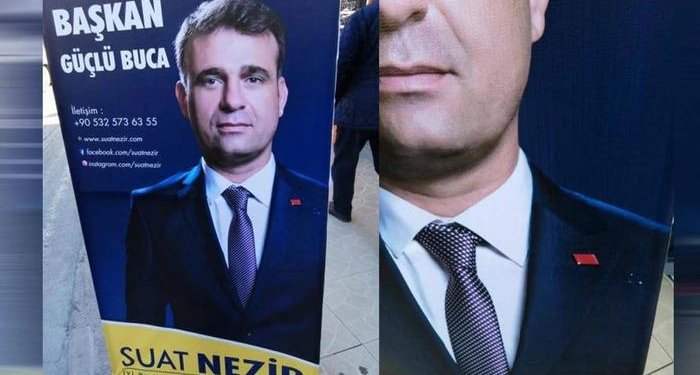 CHP rozetli İYİ Parti adayı: Sosyal medya bu afişi konuşuyor! Suat Nezir