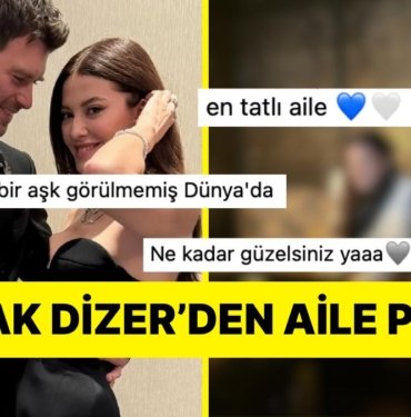 Aile Pozu Geldi! Başak Dizer’den Kıvanç Tatlıtuğ ve Kurt Efe’li Kalp Çarptıran Paylaşım