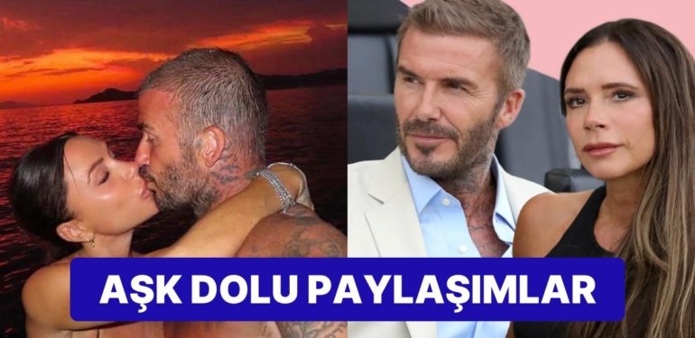 Romantikliğin Vücut Bulmuş Hali Beckham Çiftinden Kalplerinizi Isıtacak Sevgililer Günü Paylaşımı