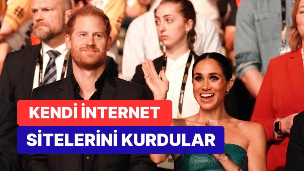 Sussex Dükü Harry ve Düşesi Meghan Görevlerini Bıraktıktan Sonra Soyadlarıyla Kendi İnternet Sitesini Açtılar