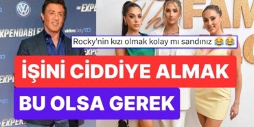 Aksiyon Filmlerinin Yıldızı Sylvester Stallone Kızlarına Askeri Eğitim Aldırıyormuş!