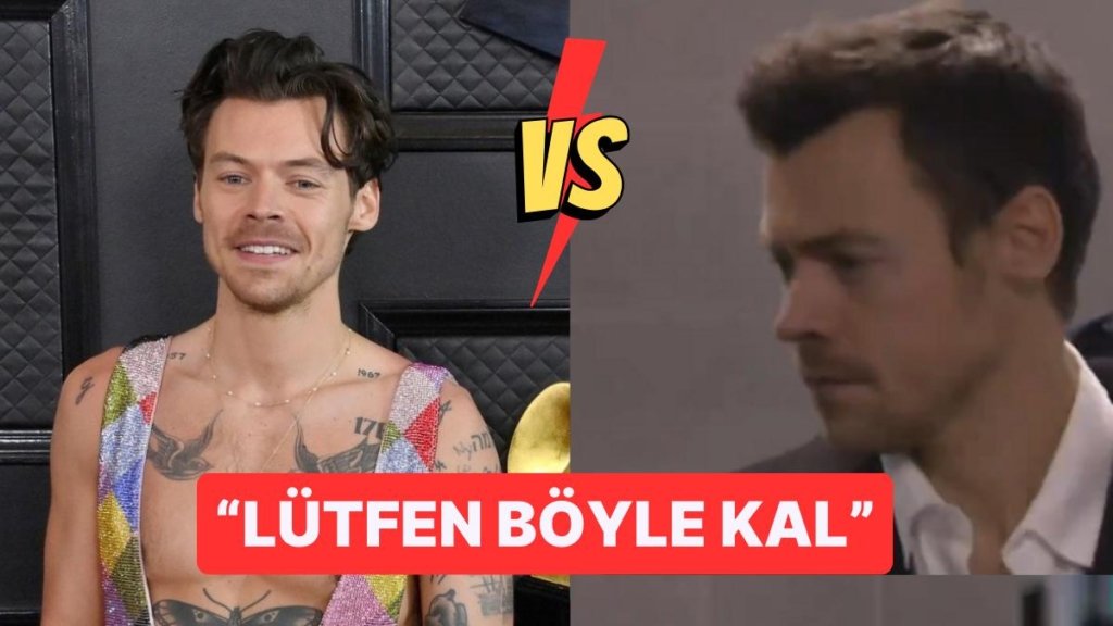 Kıvırcık Saçlarından Eser Kalmayan Harry Styles Yeni Karizmatik İmajıyla Maçta Görüntülendi