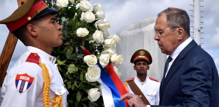 Rusya Dışişleri Bakanı Lavrov, Küba’yı ziyaret etti