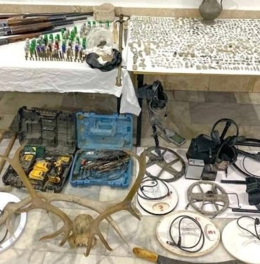 Tarihi eser kaçakçılarına jandarmadan operasyon